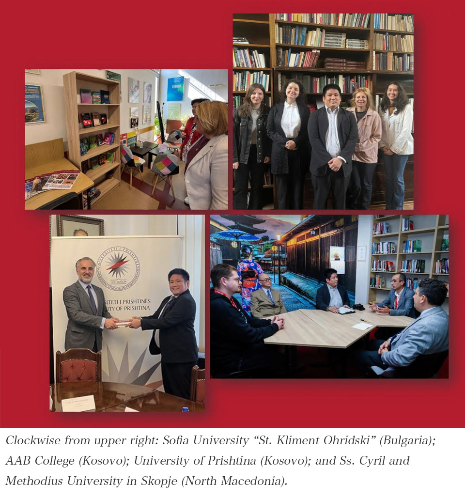 Visit to University Libraries in the Balkans