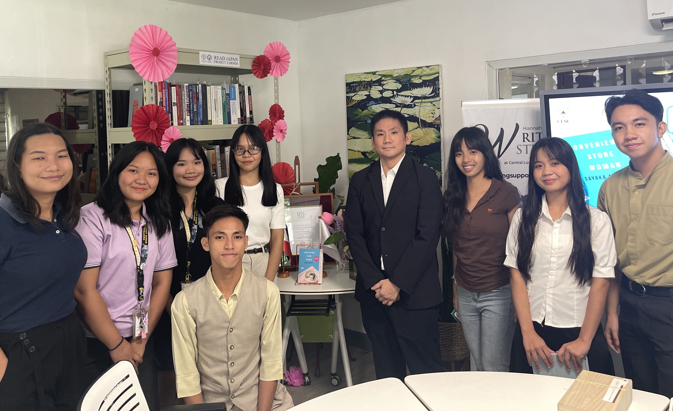 Reading session at CLSU, Philippines, Aug 19, 2025